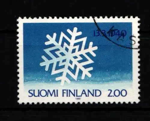 Finnland 1105 gestempelt Schneekristall #IQ895