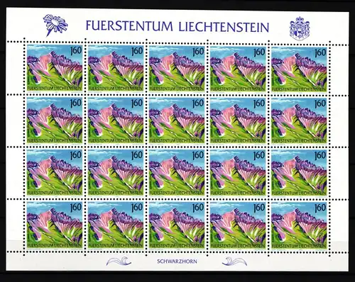Liechtenstein 1038 postfrisch Kleinbogen #IH994
