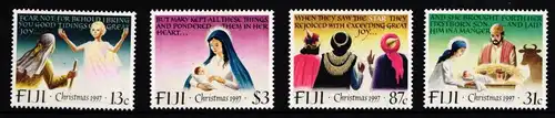 Fidschi Inseln 827-830 postfrisch Weihnachten #II443