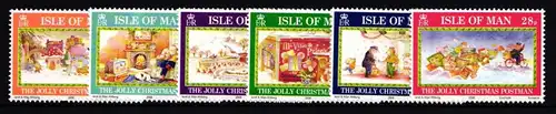 Isle of Man 1481-1486 postfrisch Weihnachten #II335