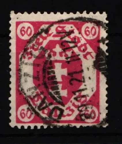 Danzig 81a gestempelt geprüft Infla Berlin #IQ227