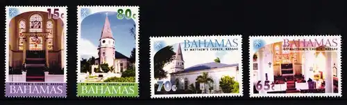 Bahamas 1159-1162 postfrisch Weihnachten #II362