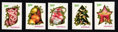 Australien 3316-3320 postfrisch Weihnachten #II376