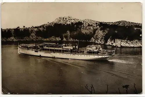 AK Deutschland Flussdampfer 1920 #PN197