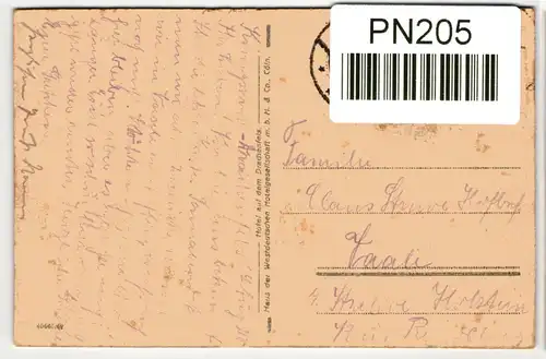 AK Drachenfels am Rhein Salondampfer 1920 #PN205