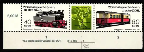 DDR W Zd 583 DV postfrisch #IV612