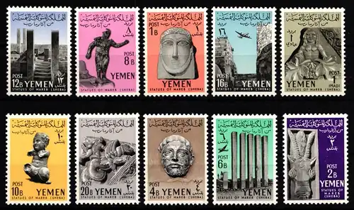 Jemen Nord 215-224 postfrisch #IP716