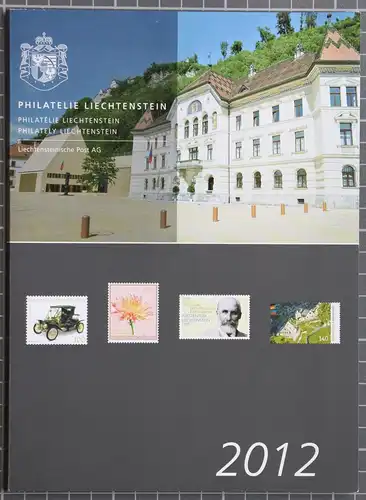 Liechtenstein postfrisch Jahresmappe 2012 #II591