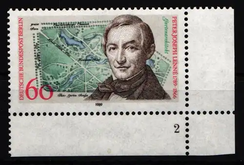 Berlin 850 postfrisch mit Formnummer #IW829