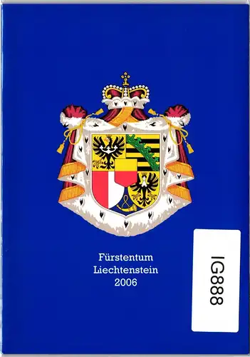 Liechtenstein Jahresmappe 2006 gestempelt #IG888