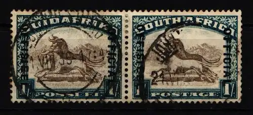 Südafrika Dienstmarken 30-31 gestempelt als waagerechte Paare #IW225
