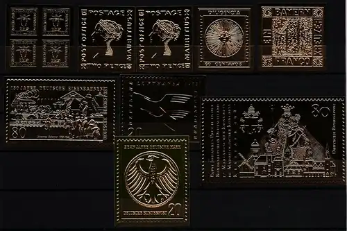 LOT Goldmarkenvignetten postfrisch #II532