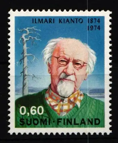 Finnland 750 postfrisch 100. Geburtstag von Ilmari Kianto #IR366