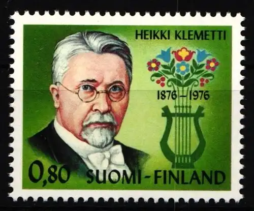 Finnland 783 postfrisch 100. Geburtstag von Heikki Klemetti #IR376