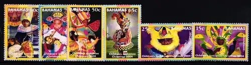 Bahamas 1192-1197 postfrisch Weihnachten #II347