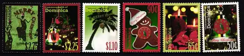 Dominica 4013-4018 postfrisch Weihnachten #II373