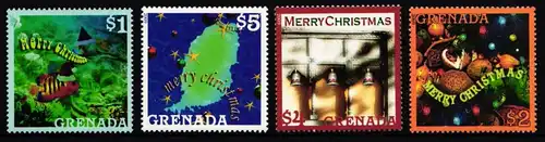 Grenada 6213-6216 postfrisch Weihnachten #II575