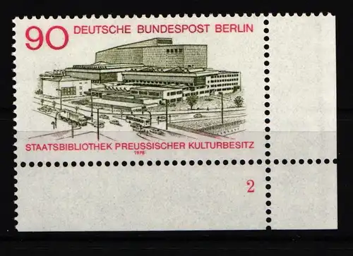 Berlin 577 postfrisch mit Formnummer #IW587
