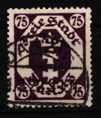 Danzig 93 gestempelt geprüft Infla Berlin #IQ247