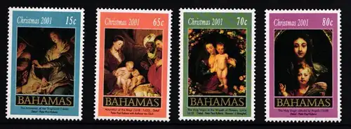 Bahamas 1096-1099 postfrisch Weihnachten #II364
