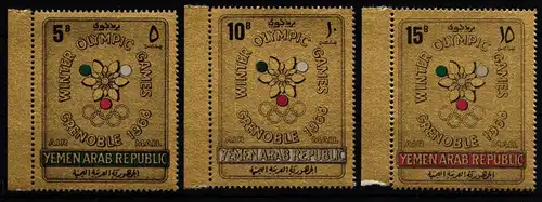 Jemen Königreich 613-615 postfrisch #IP714