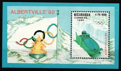 Nicaragua Block 192 postfrisch #IP735