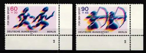 Berlin 596-597 postfrisch mit Formnummer #IW598