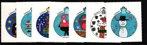 Guernsey 1492-1498 postfrisch Weihnachten #II497