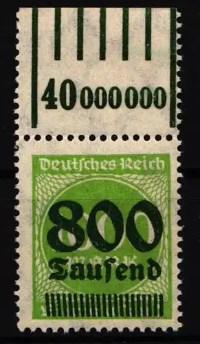 Deutsches Reich 308 W OR postfrisch - 1/5/1 #IL616