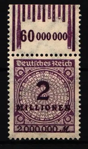 Deutsches Reich 314 A W OR postfrisch 0/6/0 - 1/5/1 #IL622