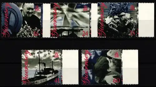 Großbritannien Guernsey 672-676 postfrisch #IP626