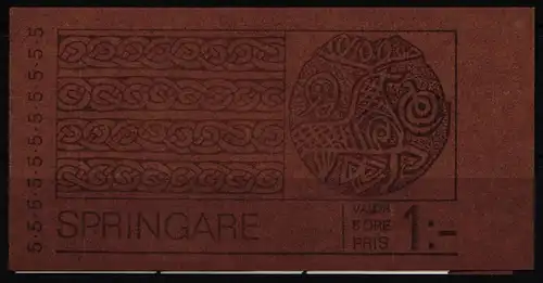 Schweden 799 postfrisch als Markenheftchen #IP799