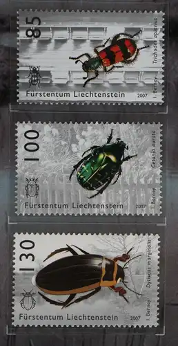 Liechtenstein Jahrbuch 2007 postfrisch #IG880