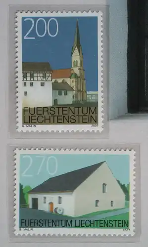 Liechtenstein Jahrbuch 2007 postfrisch #IG880