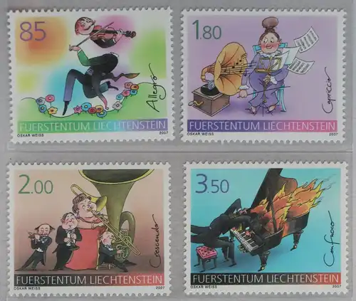 Liechtenstein Jahrbuch 2007 postfrisch #IG880