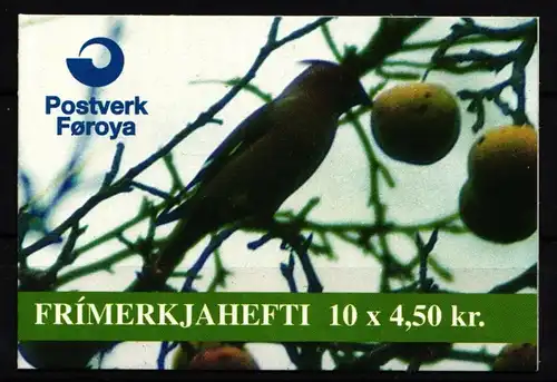 Färöer MH 11 postfrisch Markenheftchen11 #IL841