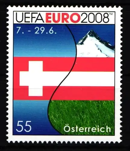 Österreich 2726 postfrisch Fußball Euro 2008 #IW916