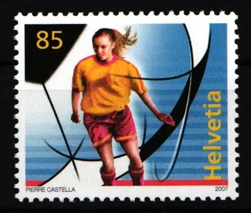 Schweiz 1997 postfrisch Fußball Euro 2008 #IW924