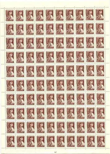 Sowjetunion 1334 postfrisch im kompletten 100er Bogen #IW945