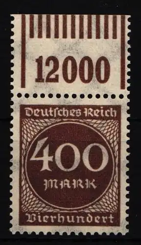 Deutsches Reich 271 W OR postfrisch 1/11/1 #IL979