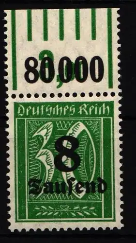 Deutsches Reich 278 x W OR postfrisch 1/5/1 #IR394