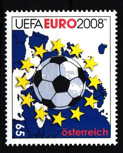 Österreich 2714 postfrisch Fußball Euro 2008 #IW911