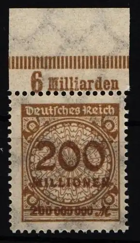 Deutsches Reich 323 A P OR B postfrisch #IR426