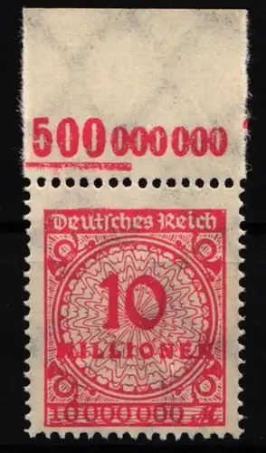 Deutsches Reich 318 A P OR C postfrisch #IL628