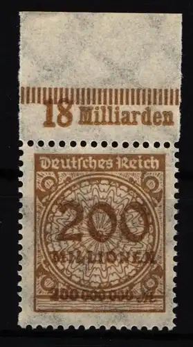 Deutsches Reich 323 A P OR B postfrisch #IL638