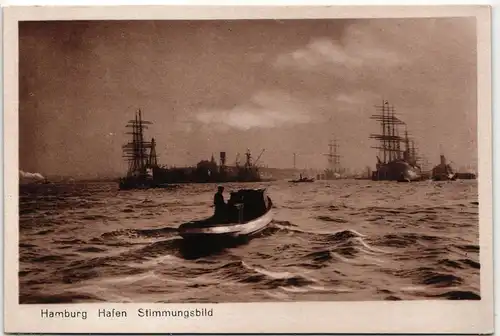 AK Hamburg Hafen - Stimmungsbild #PN239
