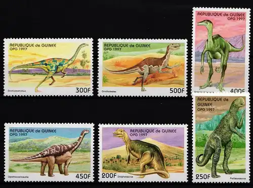 Guinea 1709-1714 postfrisch Kleinbogen #II986