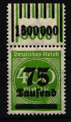 Deutsches Reich 287 a W OR postfrisch 2/9/2 -1/5/1 #IL657