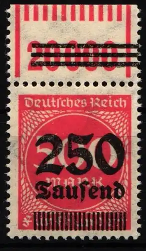 Deutsches Reich 296 OPD Hb W OR postfrisch #IL681