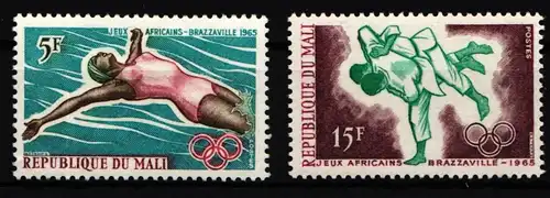 Mali 112-113 postfrisch Afrikanische Sportspiele #IR540